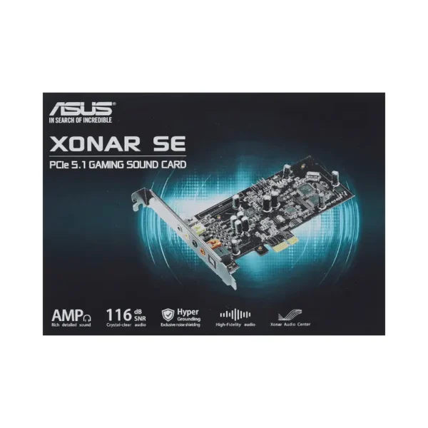 Tarjeta de Sonido ASUS Xonar SE 5.1 canales