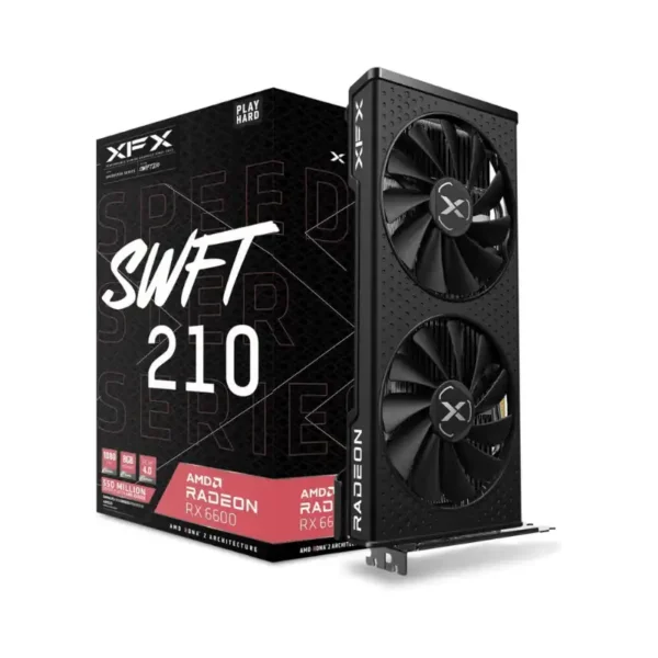 Tarjeta de Vídeo XFX AMD Radeon RX 6650 XT Speedster SWFT 210 de 8GB