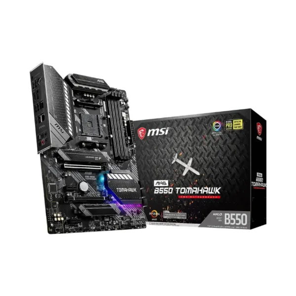Tarjeta madre AMD Msi Mag B550 Tomahawk AM4 ATX DDR4