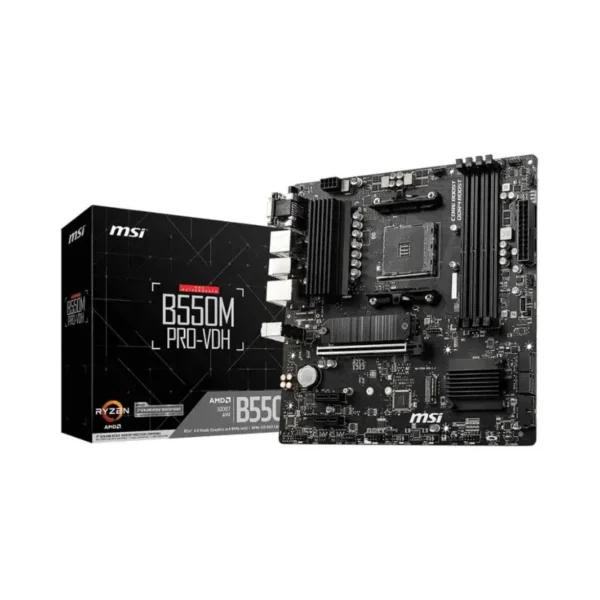 Tarjeta madre AMD Msi B550M Pro-VDH AM4 mATX DDR4
