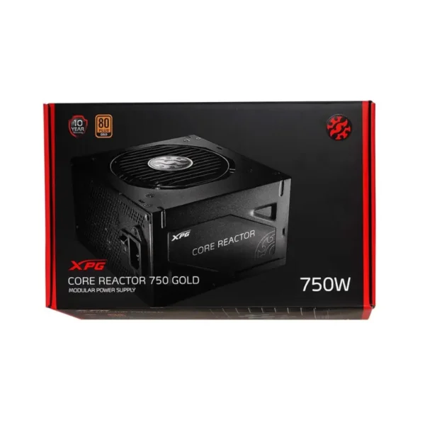 Fuente de poder Gamer XPG Core Reactor 750w Atx 80 Plus Gold