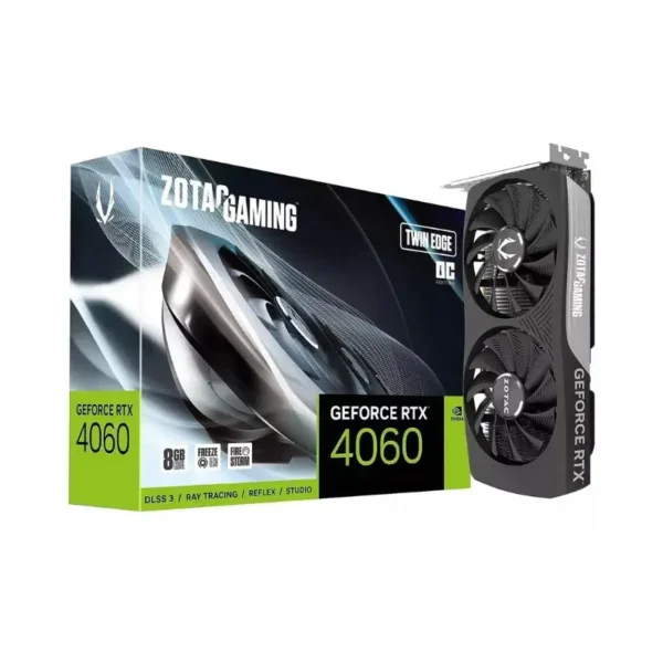 Tarjeta de Vídeo NVIDIA Zotac GeForce RTX 4060 Twin Edge