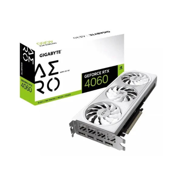 Tarjeta de vídeo NVIDIA Gigabyte GeForce RTX 4060 Aero OC