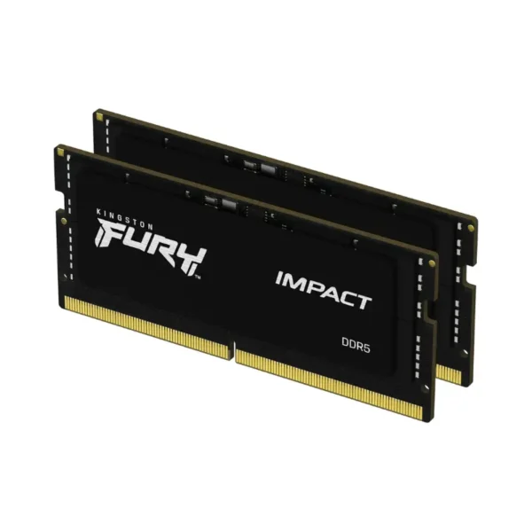 Memoria RAM Kingston Fury Impact DDR5 4800Mhz SODIMM 32GB (2x16GB)