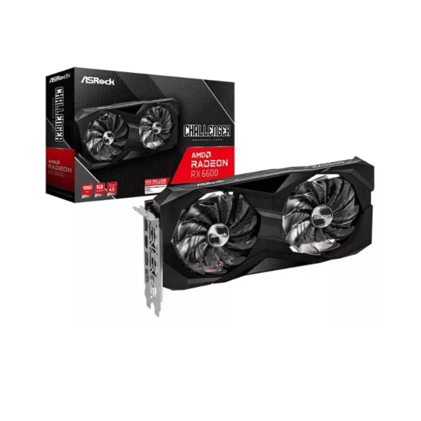 Tarjeta de Vídeo AMD Asrock Challenger Radeon RX 6600