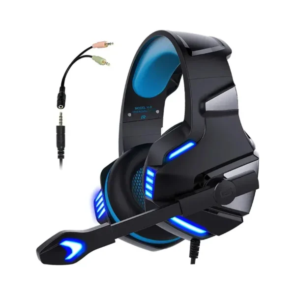Audífonos Micolindun Alámbrico con Micrófono para PS4, Xbox One, PC
