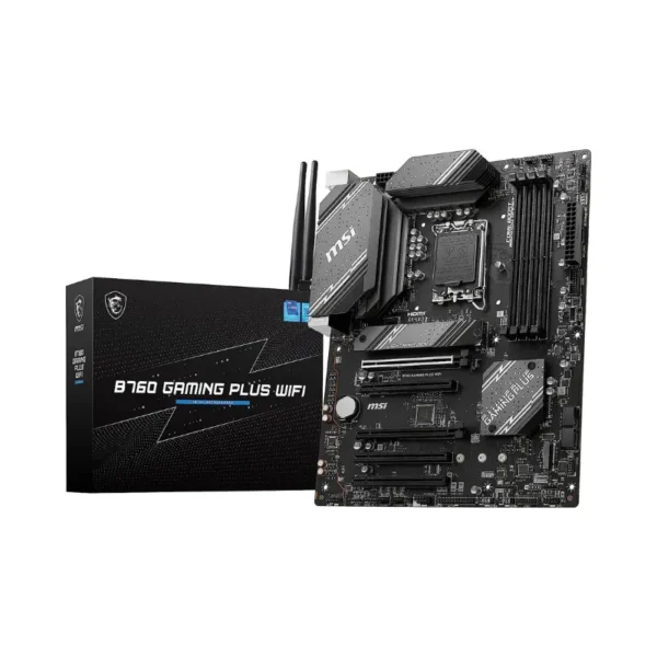 Tarjeta madre Intel Msi B760 Gaming Plus mATX DDR5