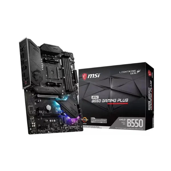Tarjeta madre AMD Msi Mpg B550 Gaming Plus AM4 ATX DDR4