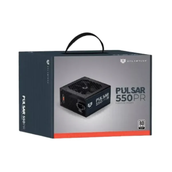 Fuente de poder Gamer Balam Rush Pulsar 550w Atx 80 Plus White