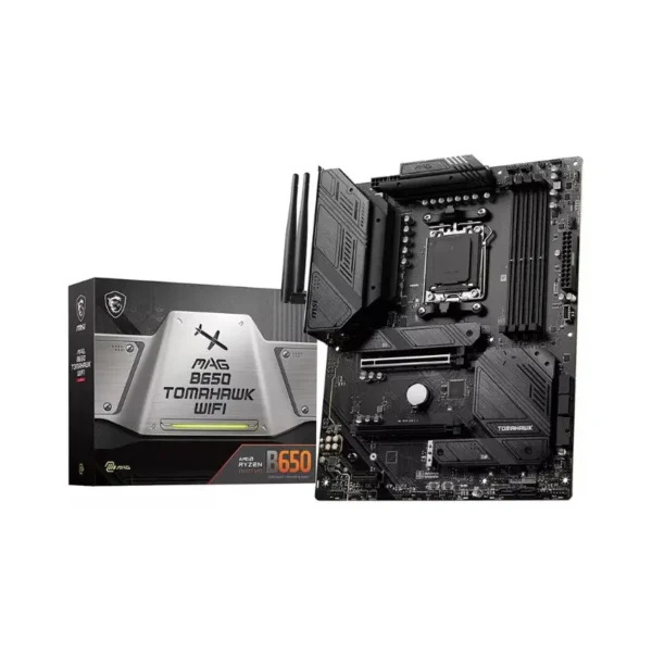 Tarjeta madre AMD Msi Mag B650 Tomahawk Wifi AM5 ATX DDR5