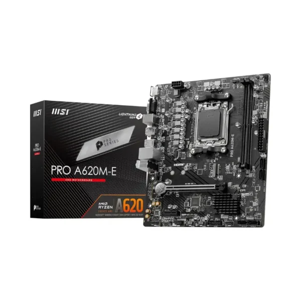 Tarjeta madre AMD Msi Pro A620M-E AM5 mATX DDR5