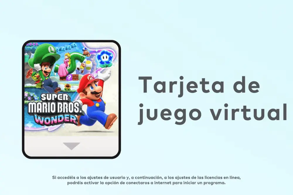 tarjeta virtual nintendo