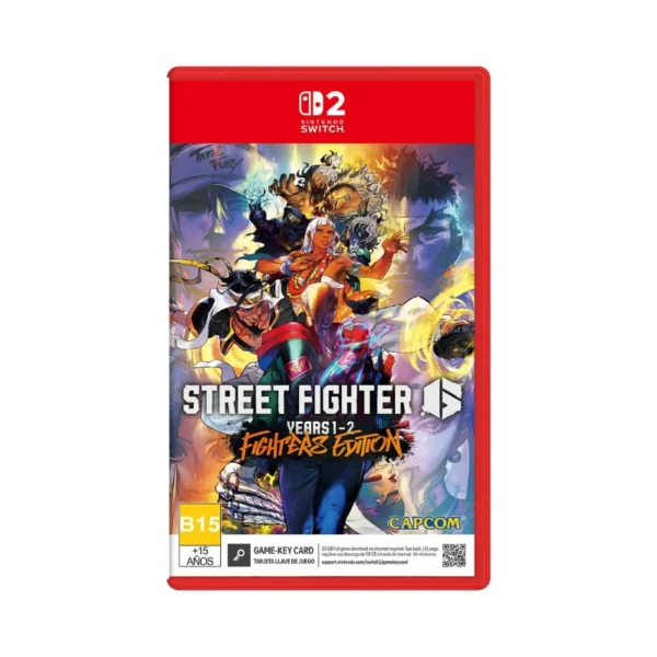 Street Fighter 6 Año 1 y 2 Fighters Edition - Nintendo Switch 2